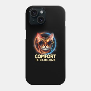 Comfort Texas Total Solar Eclipse 2024 Phone Case