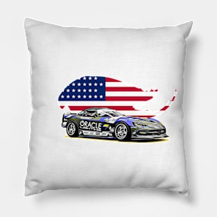 Drift Viper USA Print Pillow