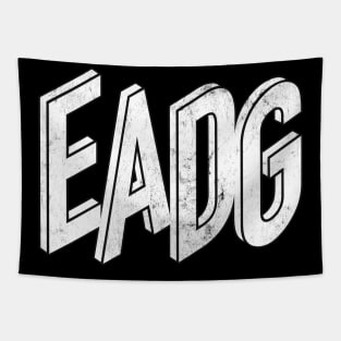 EADG // Bass Guitarist Gift Design Tapestry