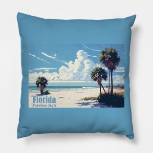 Florida -Sunshine State Pillow