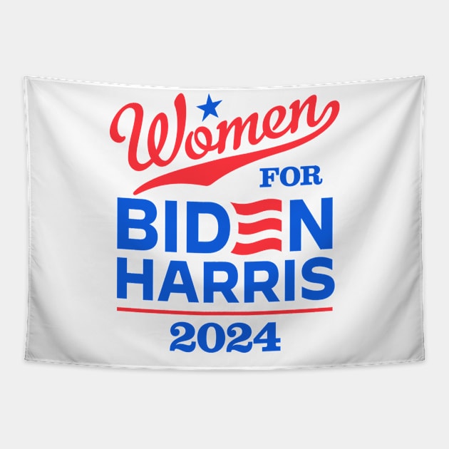 Women For Biden 2024 Tapestry by MotiviTees