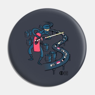 Ninja Sushi (collab with Arinesart) Pin