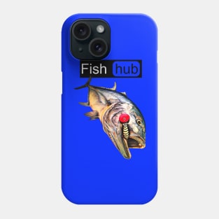 Fish hub giant trevally Phone Case