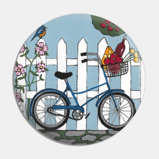 Bike Picnic Pin