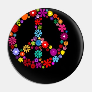 Peace Love Sign Pin