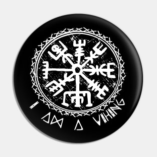 I ama Viking (viking compass symbol) Pin