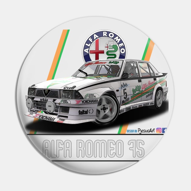 Alfa Romeo 75 five Pin by PjesusArt