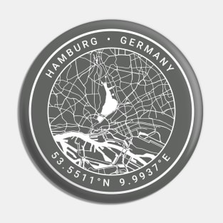 Hamburg Map Pin