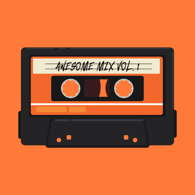 Cassette awesome mixtape by waltzart