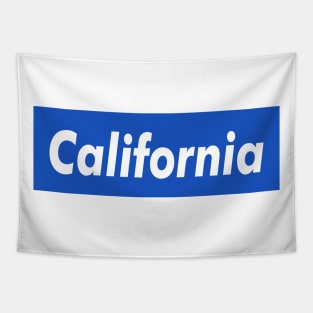 California Box Logo Tapestry