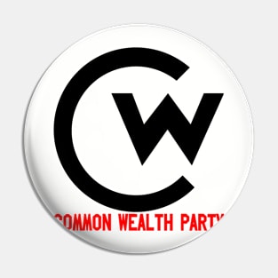 Common Wealth Party Pin