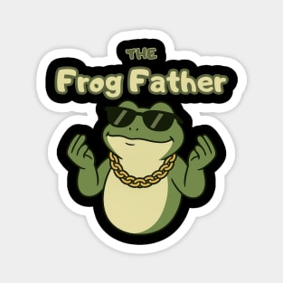 The Frog Father – Funny Mafia Parody Magnet