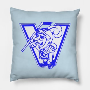 Retro Virginia Lancers Hockey Pillow