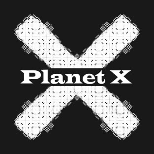 Satellites Sci-Fi Space Art Planet X T-Shirt