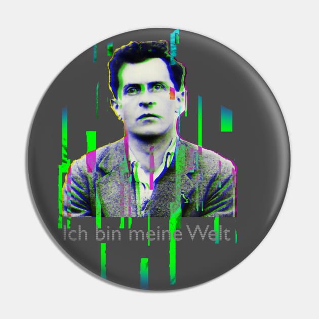 Ludwig Wittgenstein: I am my world (Ich bin meine Welt) Pin by Blacklinesw9