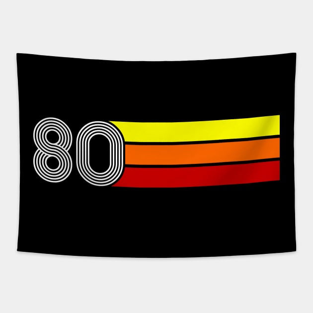 Retro 1980 Tapestry by Styleuniversal