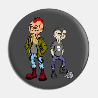 Punks not dead Pin