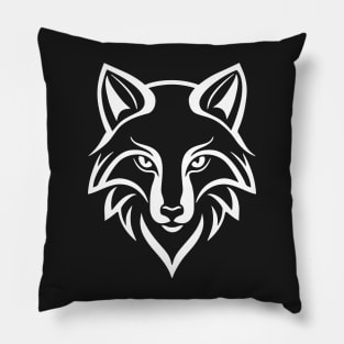 Enchanting Fox Head Pillow