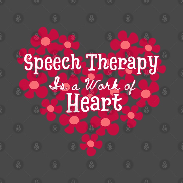 Speech Therapist, slp, speech language pathologist, heart, valentine, SLPA, Speech Path, speech therapy gift shirt by Daisy Blue Designs