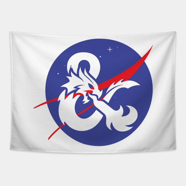 Dungeons And Dragons Nasa Tapestry by Dotty42