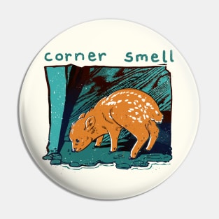 Corner Smell (For light backgrounds) Pin