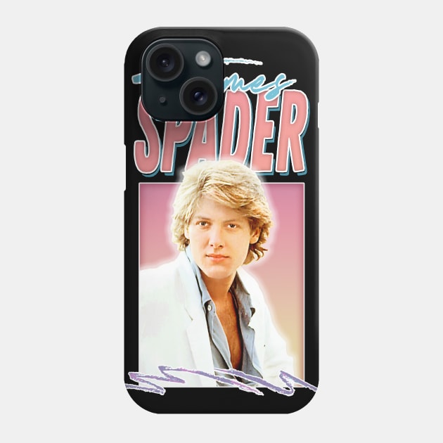 James Spader - Retro Aesthetic Style Fan Art Design Phone Case by DankFutura