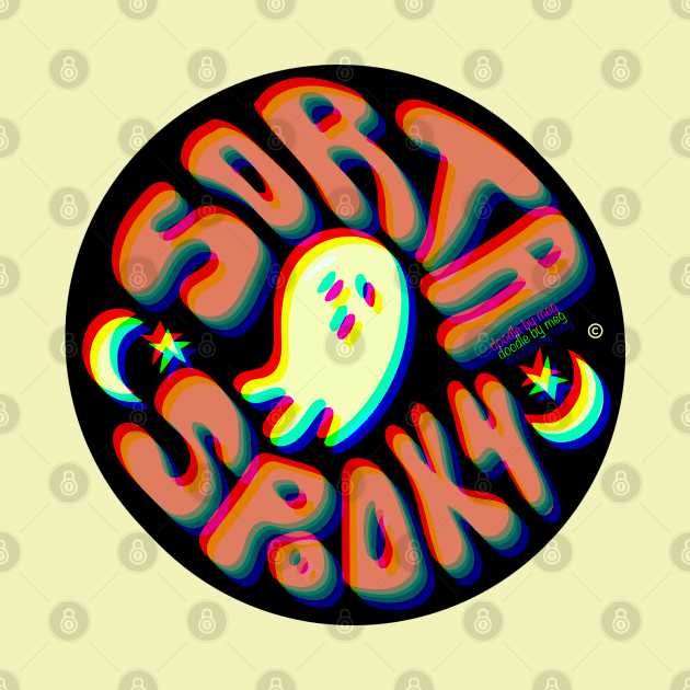 Sorta Spooky © 3D by Doodle by Meg