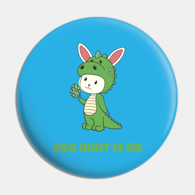 Egg Hunt Is On Easter T Rex Dinosaur Egg Hunting For Kids Pin by DDJOY Perfect Gift Shirts