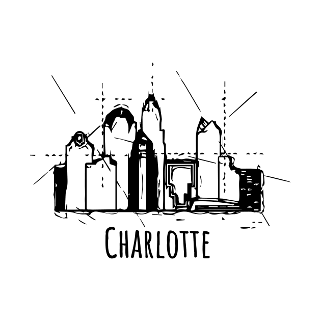 Charlotte City NC by DimDom