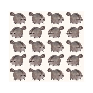 Chubby Trash Panda [Pattern Version] T-Shirt