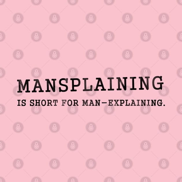 Mansplaining sarcasm by karutees