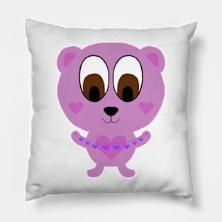 Heart bear Pillow