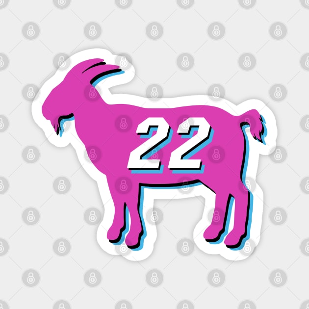 Jimmy Butler Miami Goat Qiangy Magnet by qiangdade