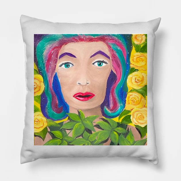 The Crone - Goddess Pillow by Snobunyluv