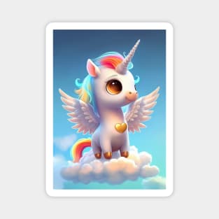 Baby unicorn Magnet