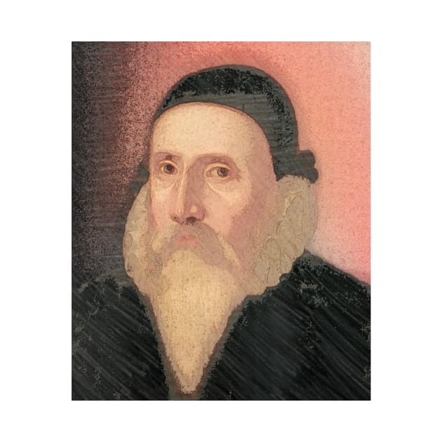 John Dee Portrait | John Dee Artwork 3 by JustLit