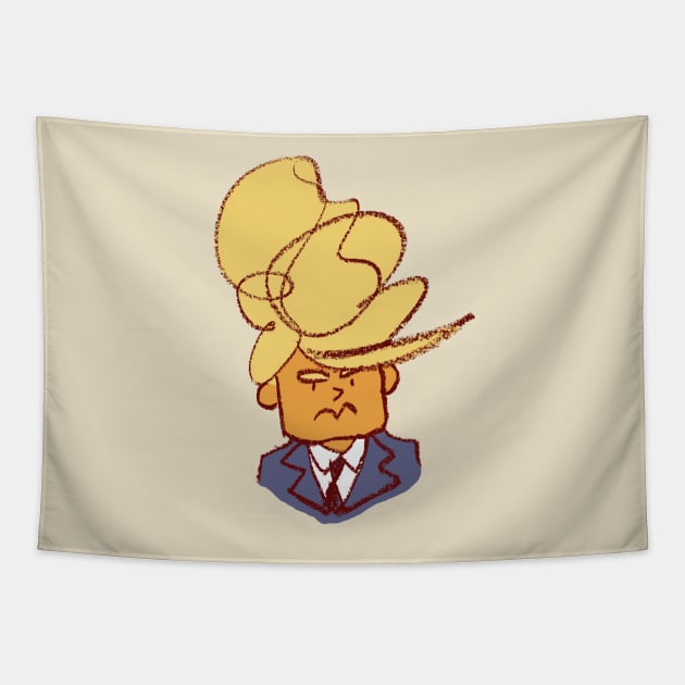 Donald Trump Tapestry by joshthecartoonguy