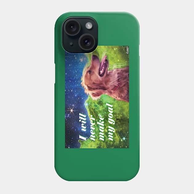 Space on a Leash Phone Case by BMOVIEMANIA