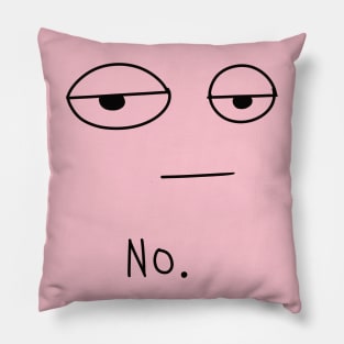 Un-amused Pillow