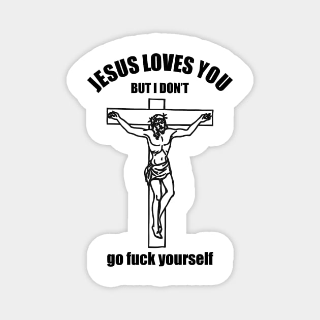 JESUS LOVES YOU Magnet by HelloShop88