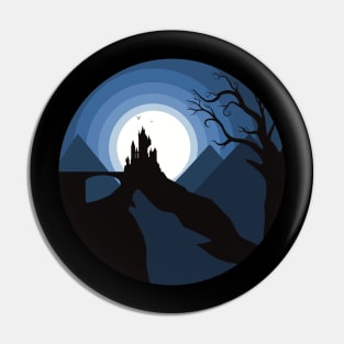 Ominous castle Pin