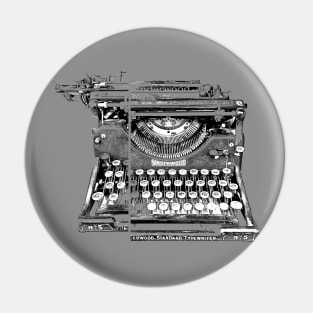 Relic Study - Underwood Typewriter Pin