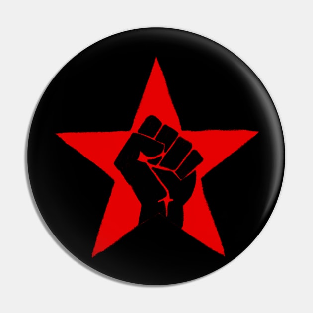 Star Fist Pin by Tameink