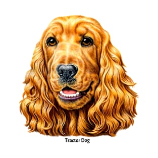 Cocker Spaniel Dog Face T-Shirt