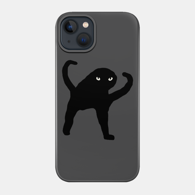 Cursed Cat - Meme - Phone Case