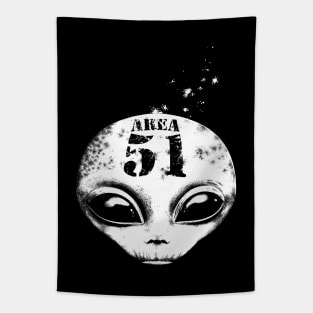 Area 51-Alien-Extraterrestrial-UFO Tapestry