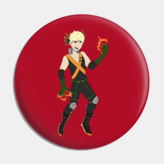 Bakugou My Hero Academia My Hero Academia Pin Teepublic