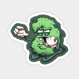 Dying Bud Character Magnet