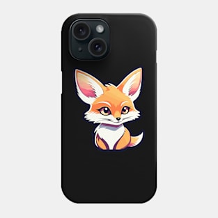 Fennec Fox Illustration Phone Case