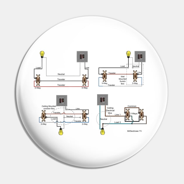 2-Way and 3-Way Switch Wiring Diagrams Pin by MVdirector